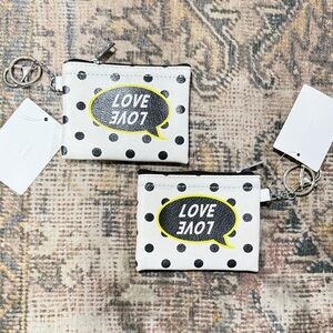 Polka Dot Love Coin Purse